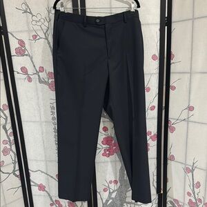 Izod Men's Black Dress Pants